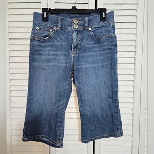 jag Women's sz 8 Denim Bermuda Shorts